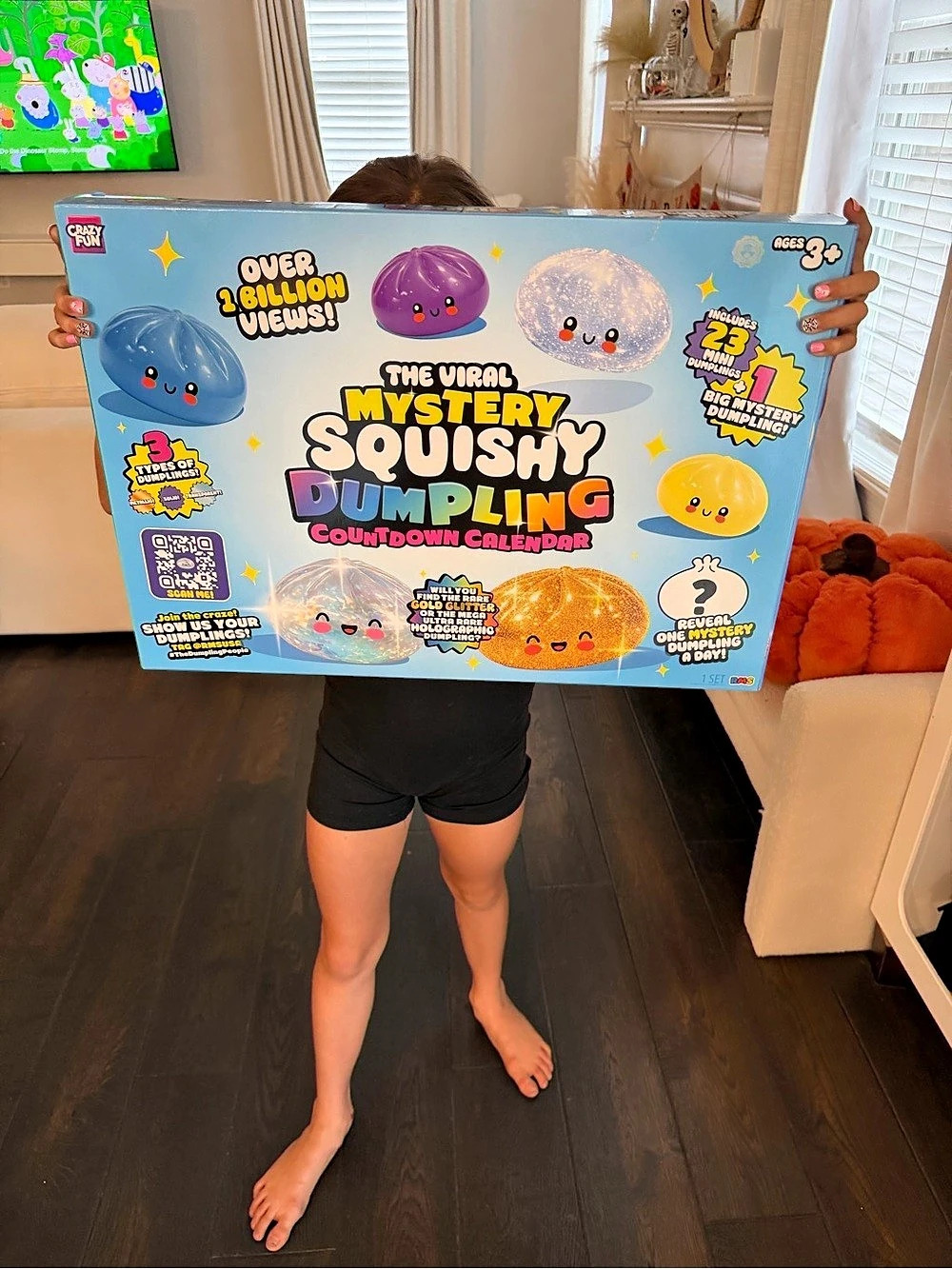 Large Viral Mystery Squishy Dumpling Countdown Advent Calendar 🥟✨